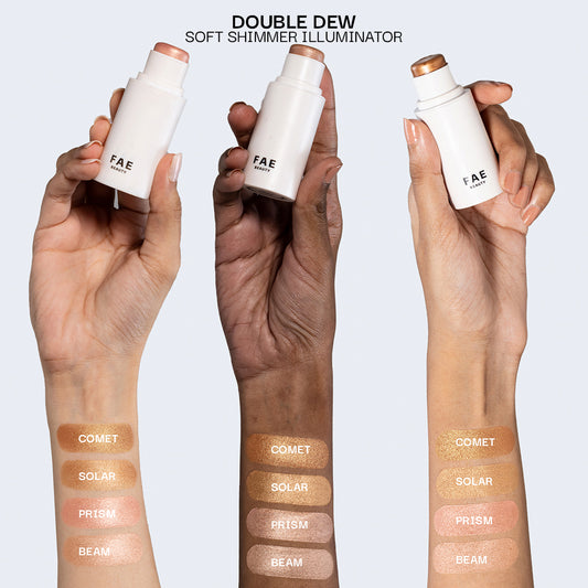 The FAE Base Routine: Face Card + Lush Blush + Double Dew Bundle