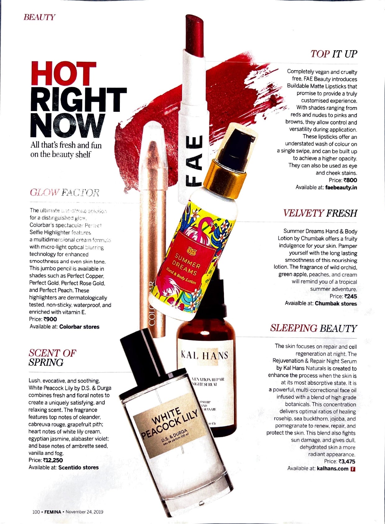 Femina: November 2019