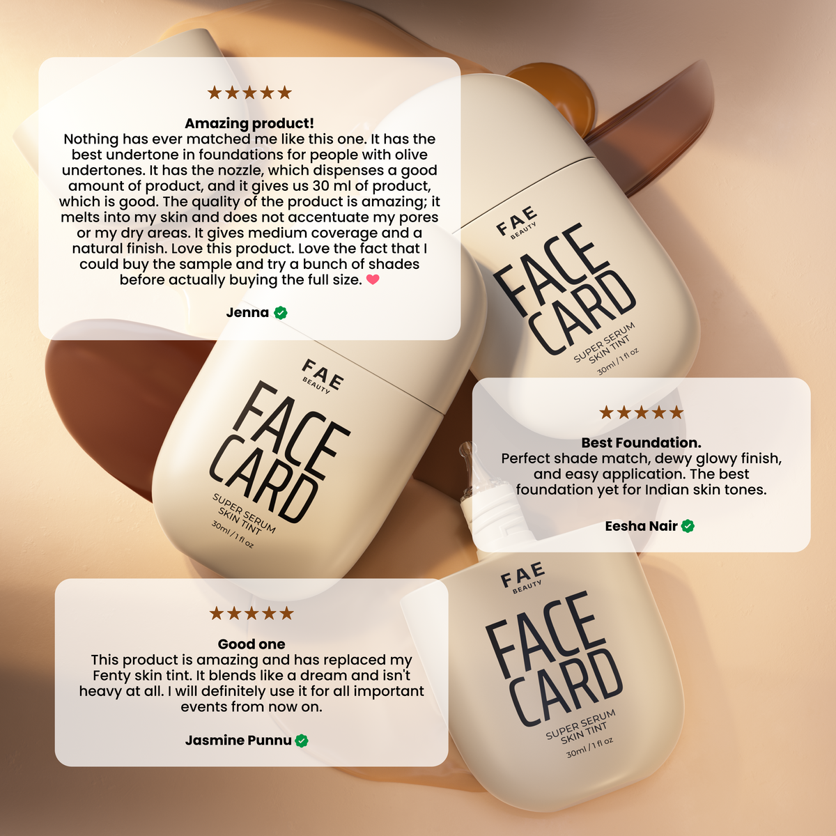 Face Card Serum Foundation