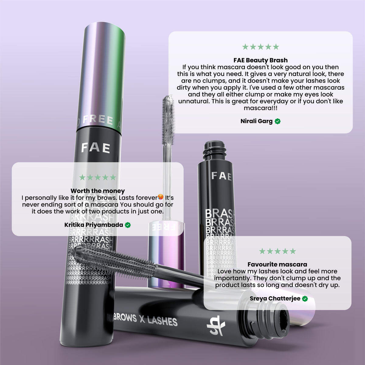 Brash - 2-in-1 Mascara + Brow Gel