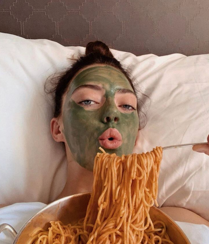 Feeling good with no makeup