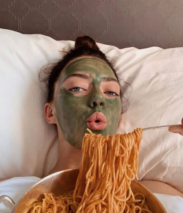 Feeling good with no makeup