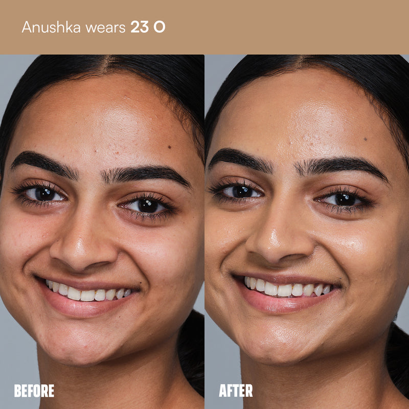 Face Card Super Serum Skin Tint Foundation + Brush Bundle