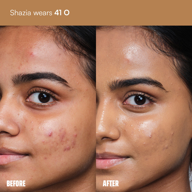Face Card Super Serum Skin Tint Foundation + Brush Bundle