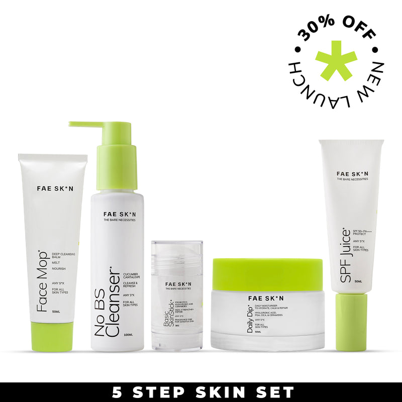 5 Step Healthy Skin Set