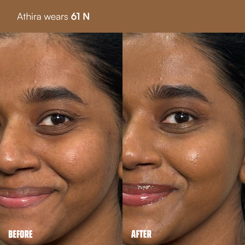 Face Card Super Serum Skin Tint Foundation + Brush Bundle