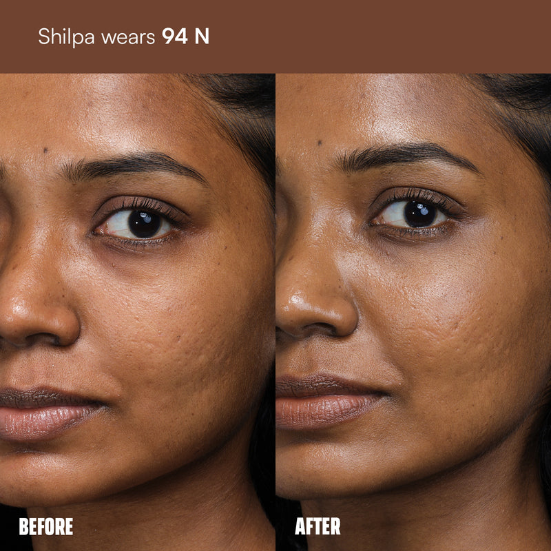 Face Card Super Serum Skin Tint Foundation + Brush Bundle