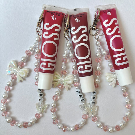 Charm Keychains - Take your Lip Gloss Everywhere You Go