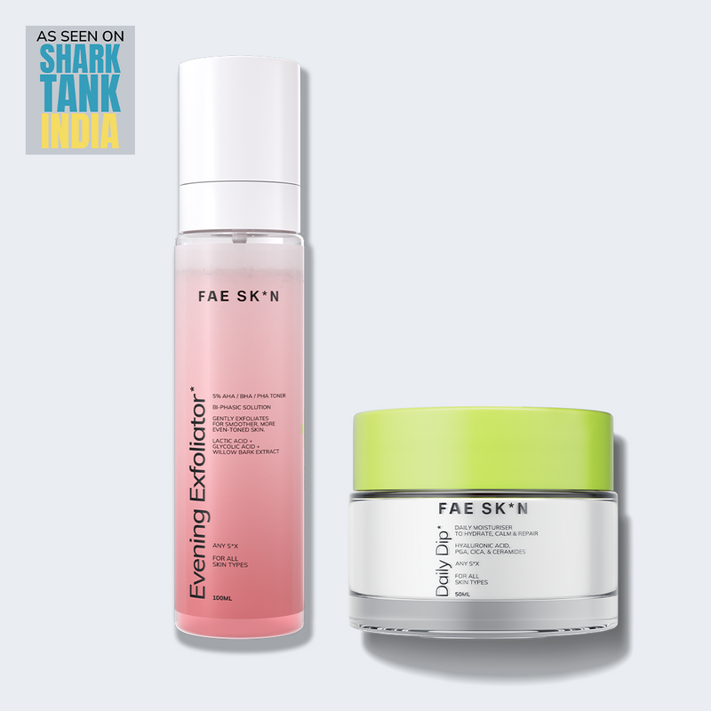 Evening Exfoliator + Daily Dip Bundle