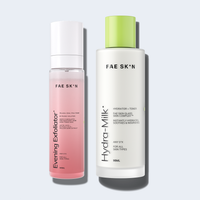 Evening Exfoliator + Hydra Milk Bundle