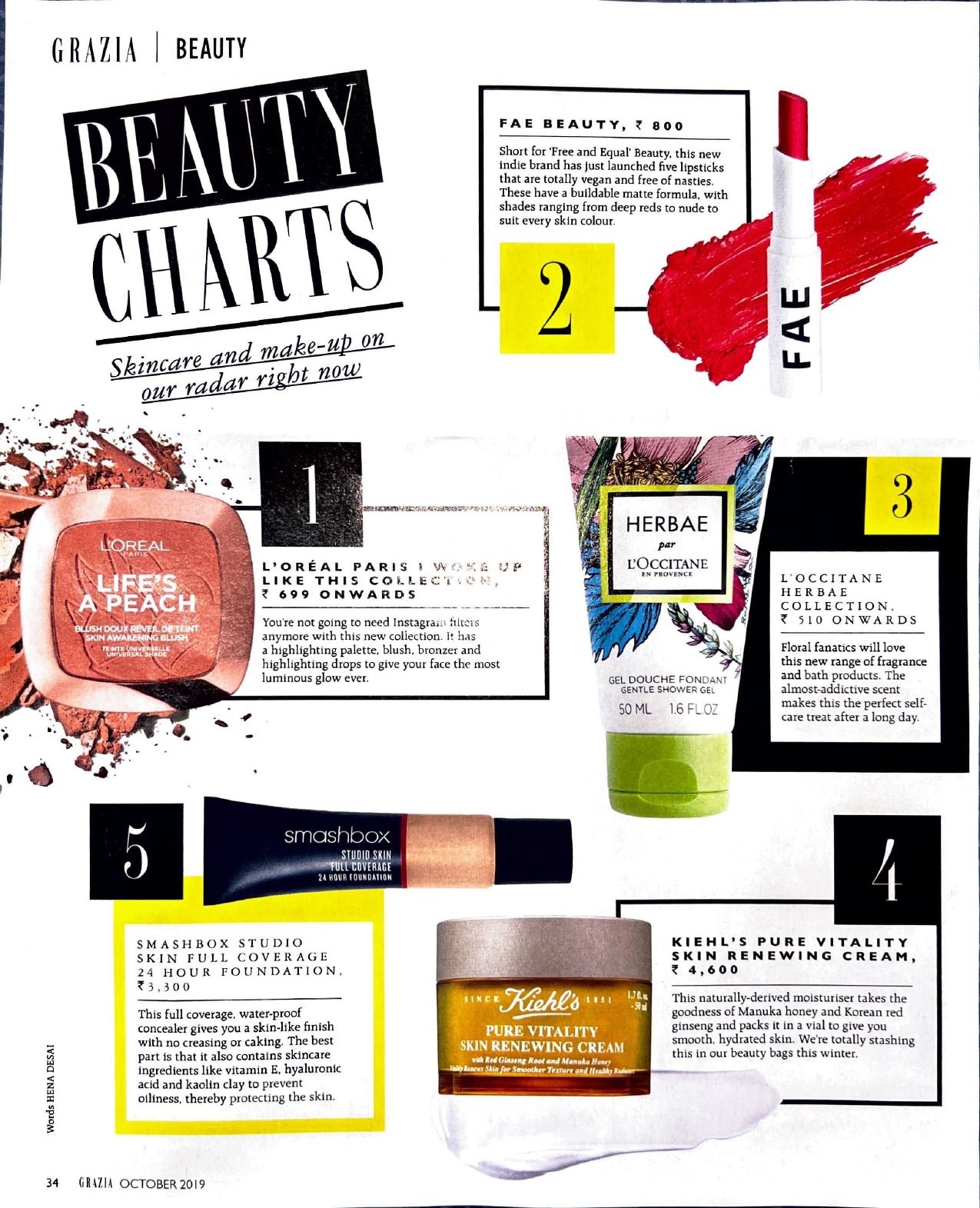 Grazia: October 2019