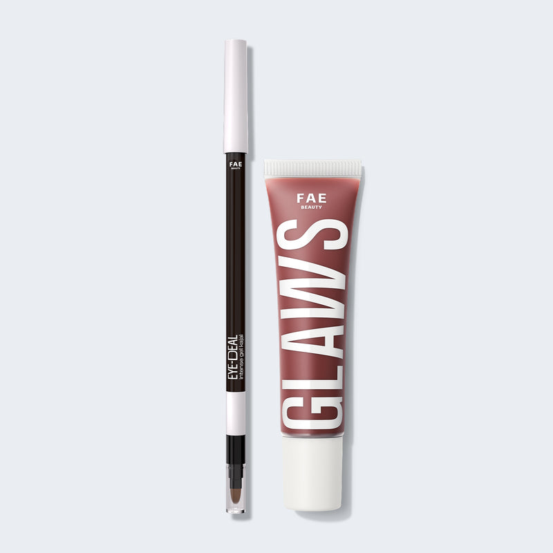 EYE DEAL Long Wear Kajal + Glaws Gloss Bundle