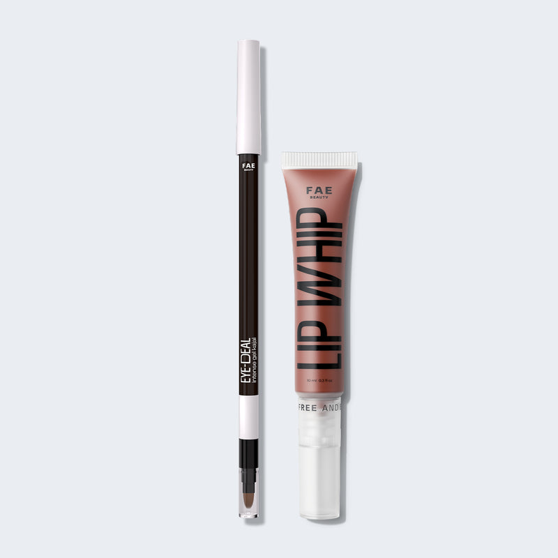 EYE DEAL Long Wear Kajal + Lip Whip Bundle