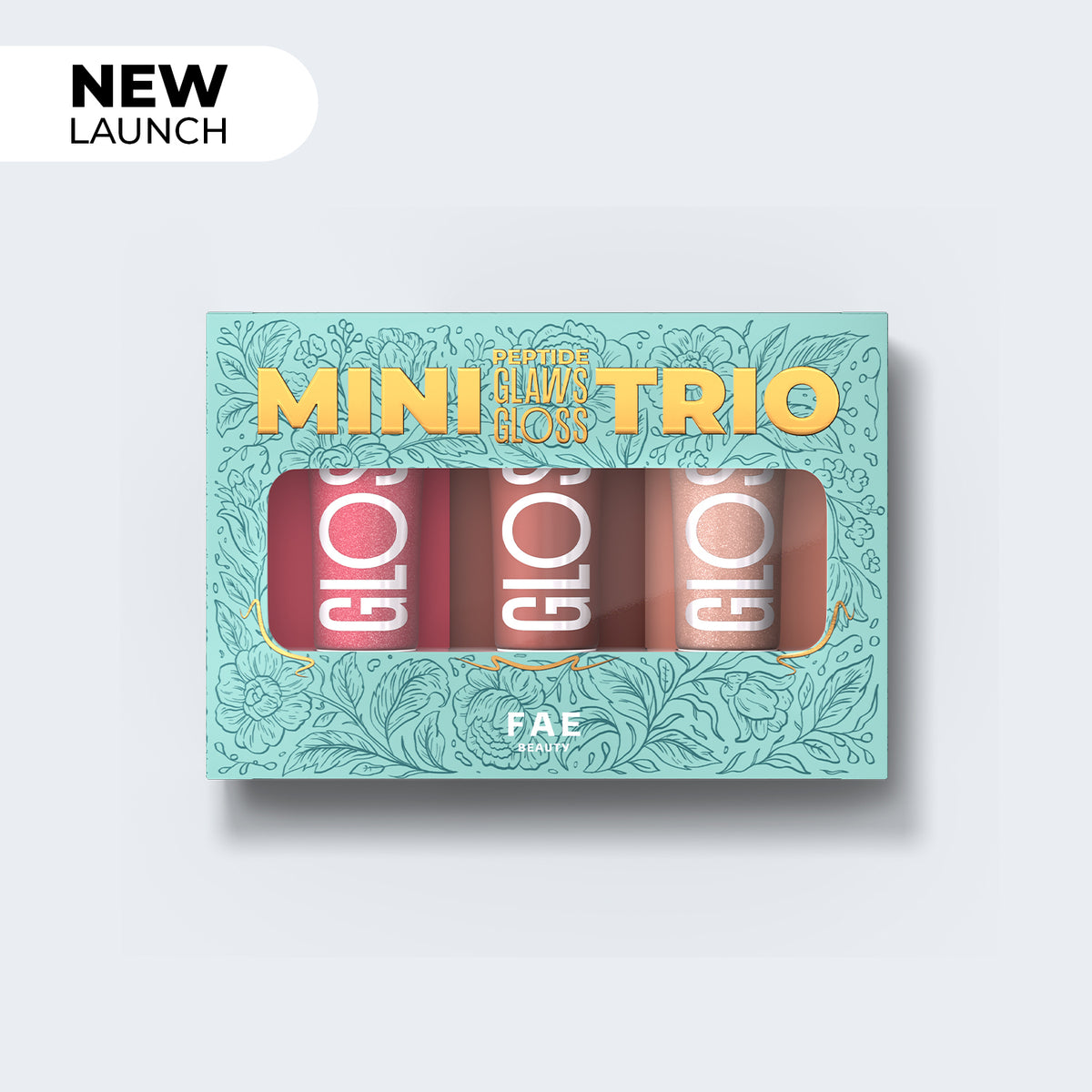 Festive Mini Peptide Glaws Gloss Trio