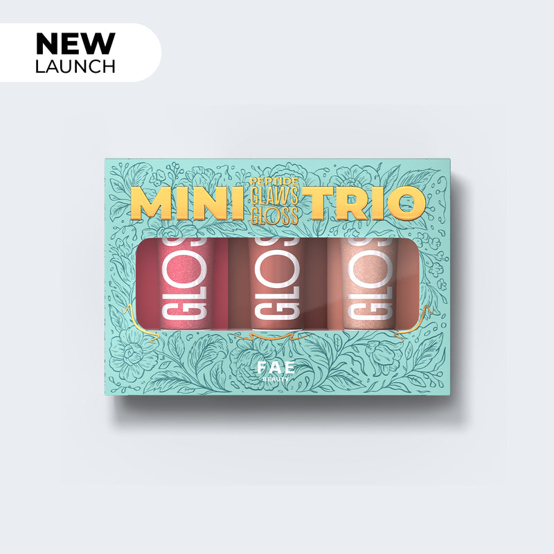 Festive Mini Peptide Glaws Gloss Trio