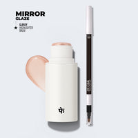 Mirror Glaze - Glassy Highlighter Balm + Eye-Deal Kajal Bundle