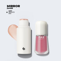 Mirror Glaze - Glassy Highlighter Balm + Lush Blush Bundle
