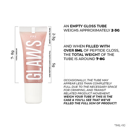 Trio Mini Peptide Glaws Gloss