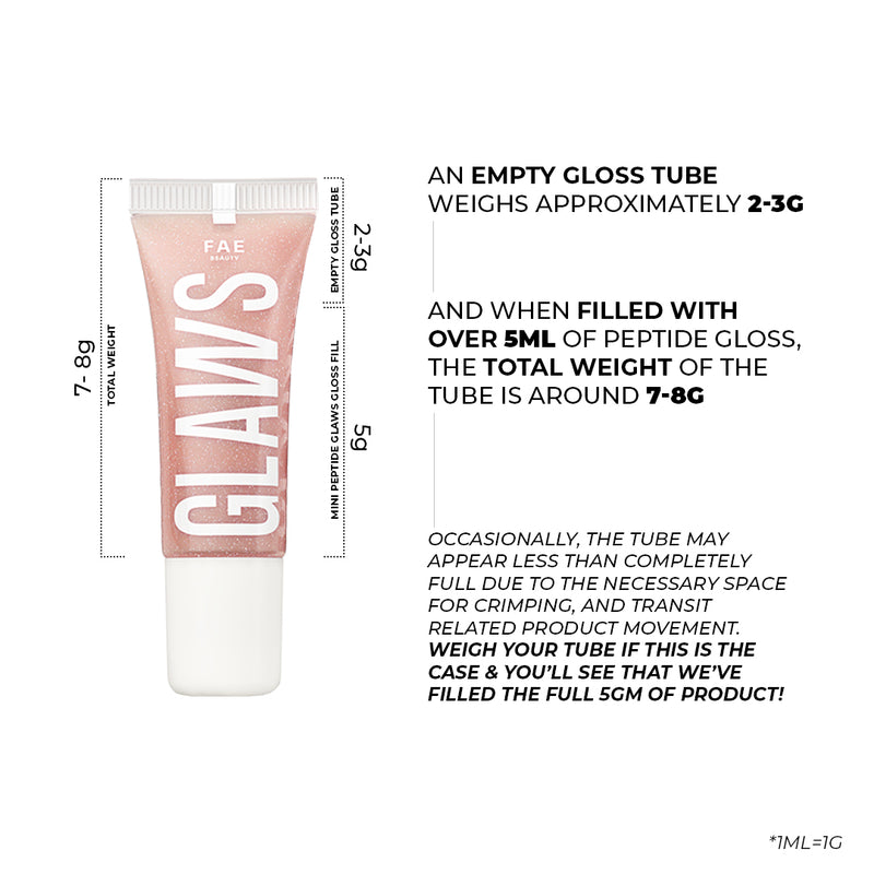 Mini Peptide Glaws Gloss Trio