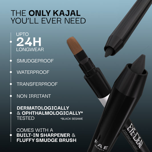 Eye-Deal Longwear Kajal + Glaws Gloss Bundle