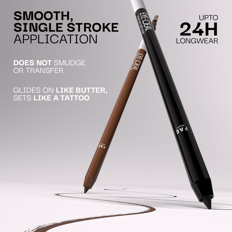 Black + Brown EYE DEAL Long Wear Kajal Bundle