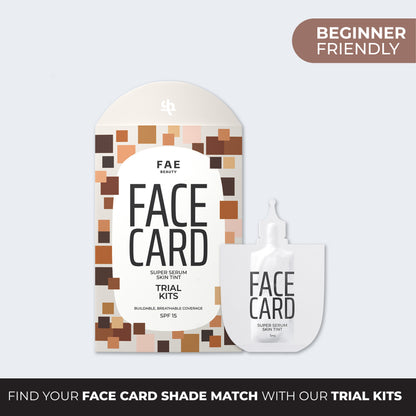 Trial Kit: Face Card Serum Foundation