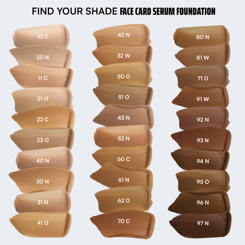 Face Card Serum Foundation