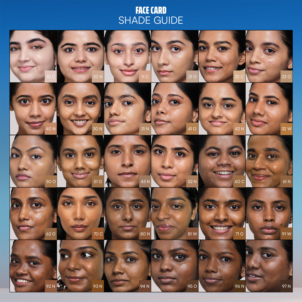 Face Card 4 in 1 Super Serum Skin Tint