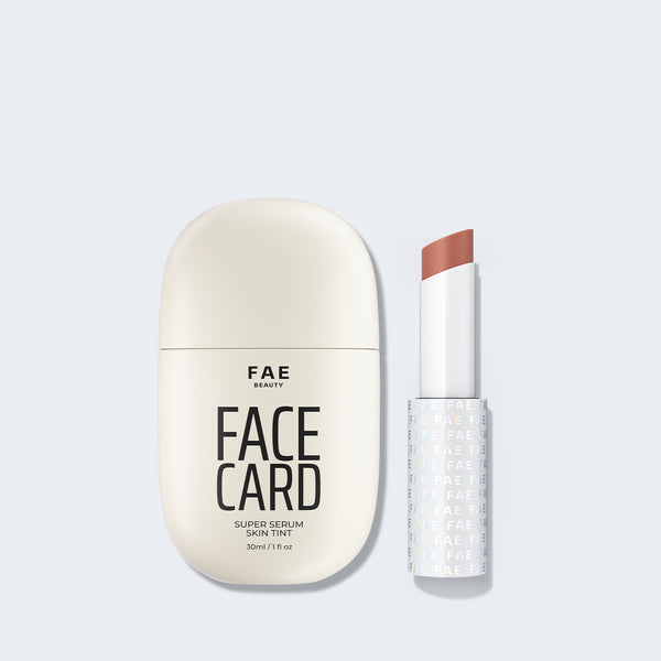 Face Card Super Serum Skin Tint Foundation + Modern Matte Bundle