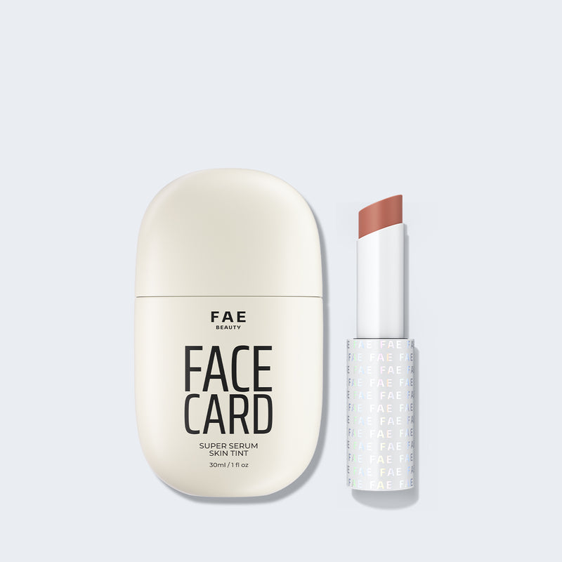 Face Card Super Serum Skin Tint Foundation + Modern Matte Bundle