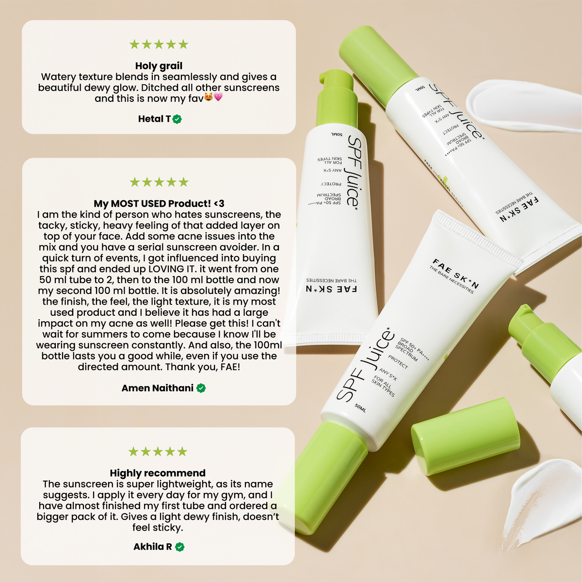 SPF Juice - 100ml - Hybrid, Broad-Spectrum Sunscreen
