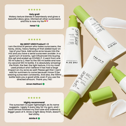 SPF Juice - 50ml - Hybrid, Broad-Spectrum Sunscreen