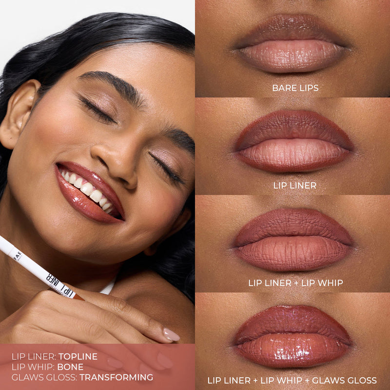 Modern Matte + Lip Liner + Glaws Gloss Bundle