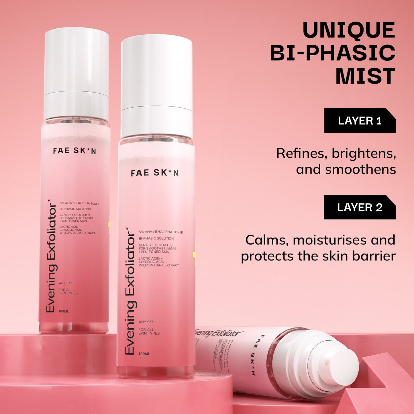 Evening Exfoliator + Hydra Milk Bundle