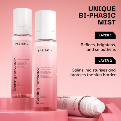 Evening Exfoliator + Hydra Milk Bundle