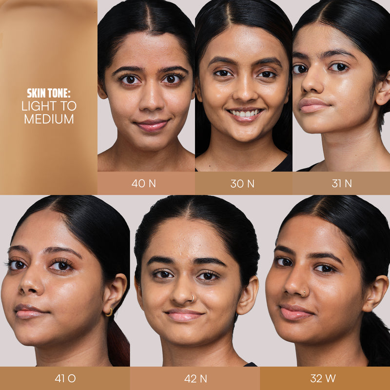 Face Card Super Serum Skin Tint Foundation