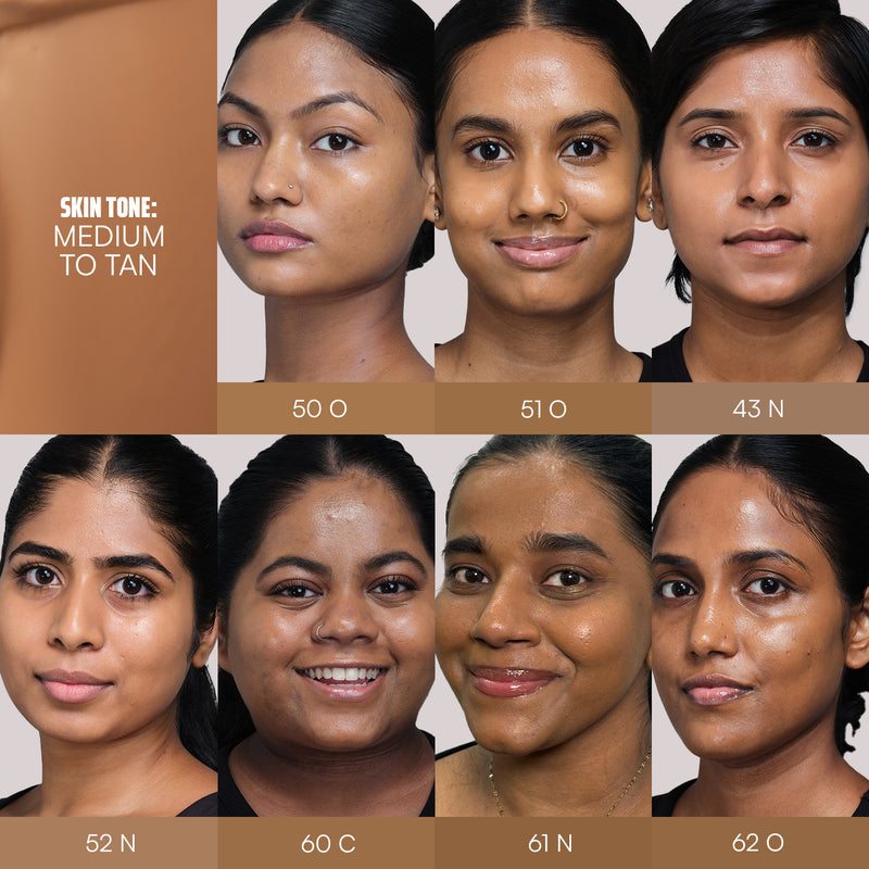 Face Card Super Serum Skin Tint Foundation