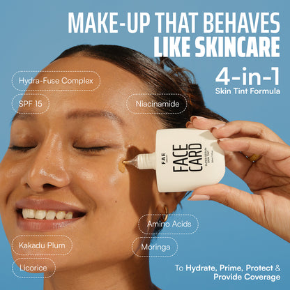 Face Card 4 in 1 Super Serum Skin Tint