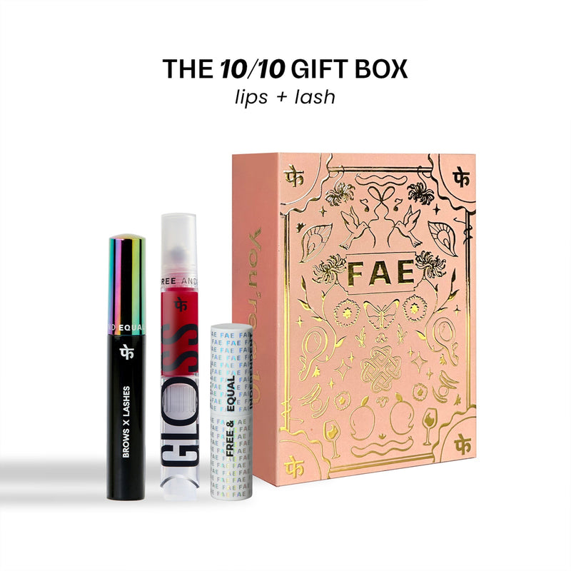 The 10/10 Gift Box - Lips + Lash Kit