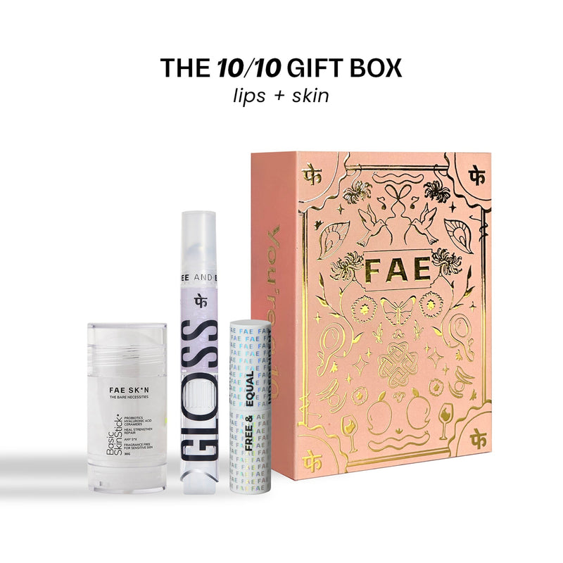 The 10/10 Gift Box - Lips + Skin Kit