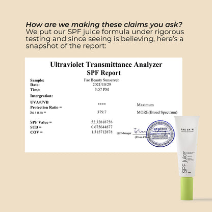 SPF Juice - 50ml - Hybrid, Broad-Spectrum Sunscreen